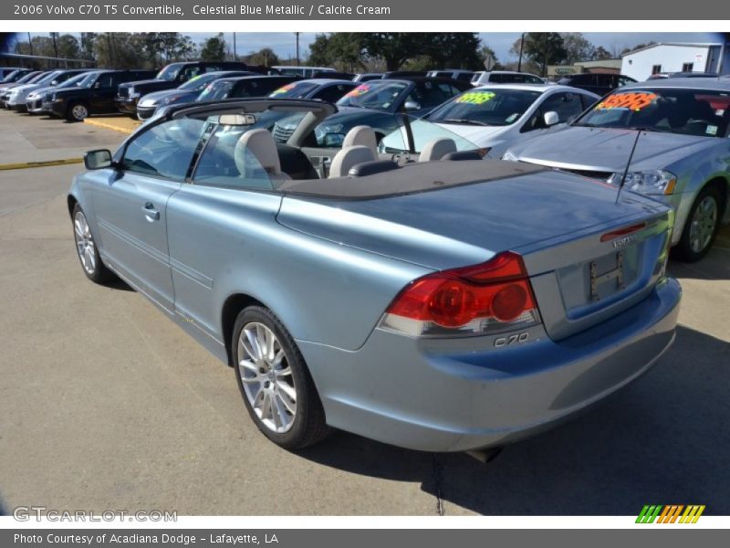 Celestial Blue Metallic / Calcite Cream 2006 Volvo C70 T5 Convertible