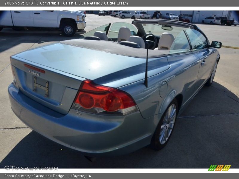 Celestial Blue Metallic / Calcite Cream 2006 Volvo C70 T5 Convertible