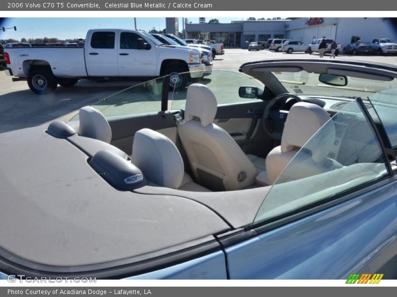 Celestial Blue Metallic / Calcite Cream 2006 Volvo C70 T5 Convertible