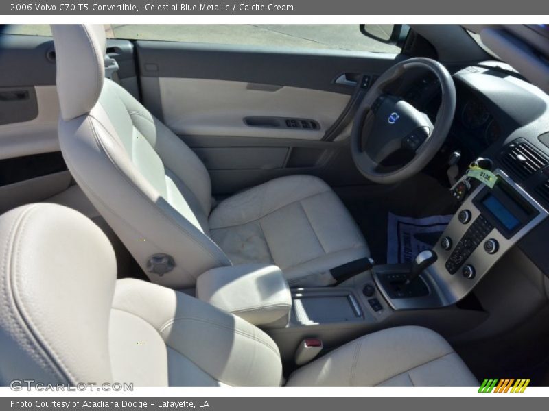 Celestial Blue Metallic / Calcite Cream 2006 Volvo C70 T5 Convertible