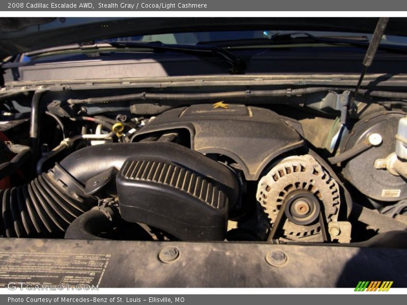 Stealth Gray / Cocoa/Light Cashmere 2008 Cadillac Escalade AWD