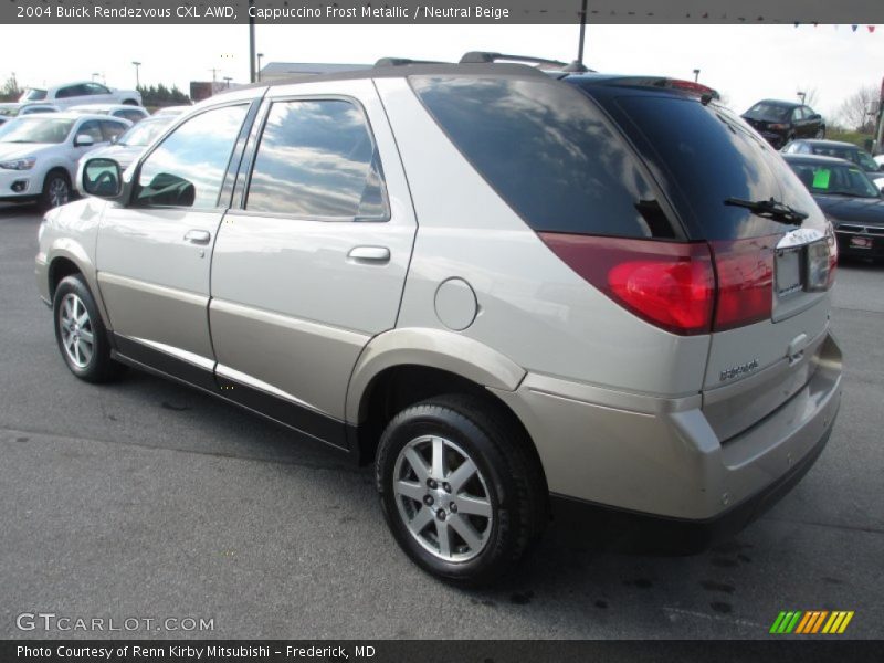 Cappuccino Frost Metallic / Neutral Beige 2004 Buick Rendezvous CXL AWD