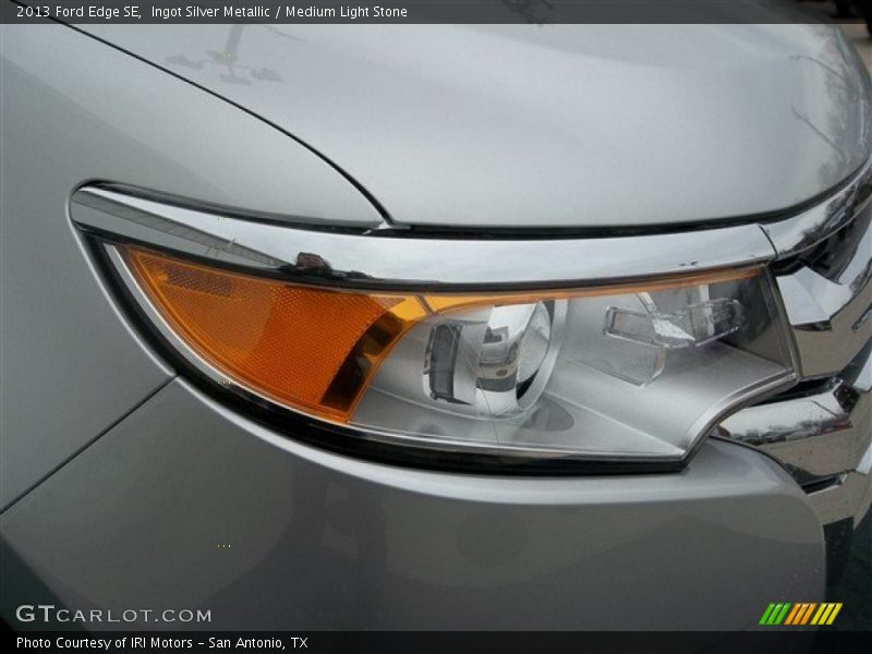 Ingot Silver Metallic / Medium Light Stone 2013 Ford Edge SE