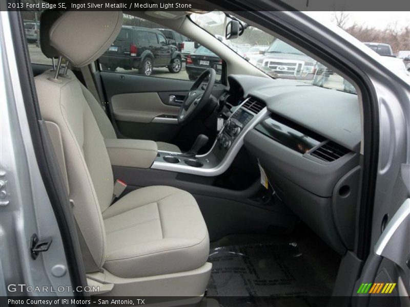 Ingot Silver Metallic / Medium Light Stone 2013 Ford Edge SE