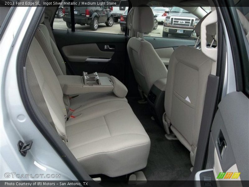 Ingot Silver Metallic / Medium Light Stone 2013 Ford Edge SE