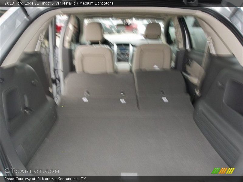 Ingot Silver Metallic / Medium Light Stone 2013 Ford Edge SE