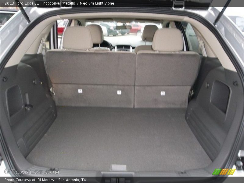 Ingot Silver Metallic / Medium Light Stone 2013 Ford Edge SE