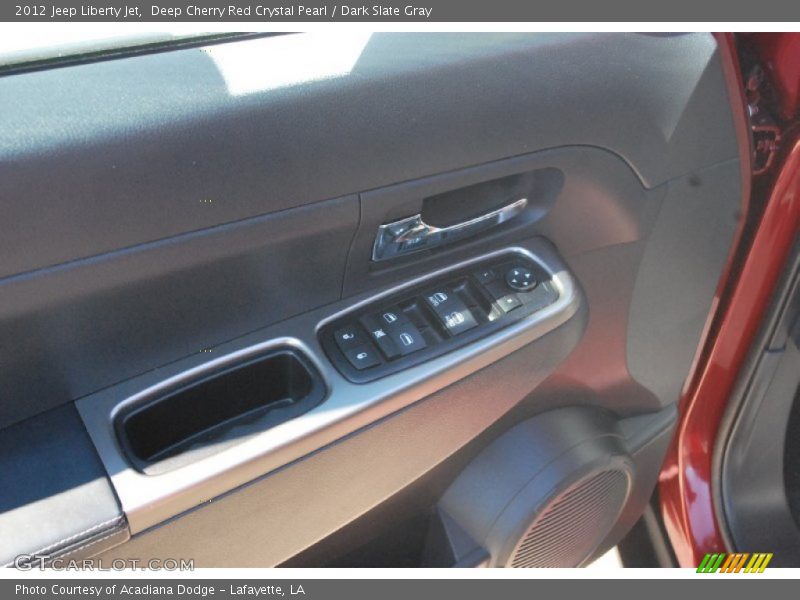 Deep Cherry Red Crystal Pearl / Dark Slate Gray 2012 Jeep Liberty Jet
