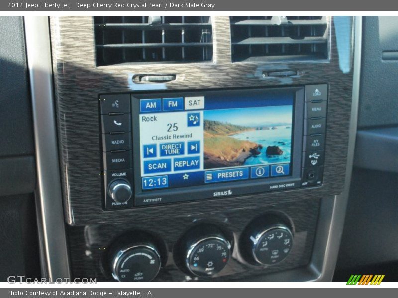 Deep Cherry Red Crystal Pearl / Dark Slate Gray 2012 Jeep Liberty Jet
