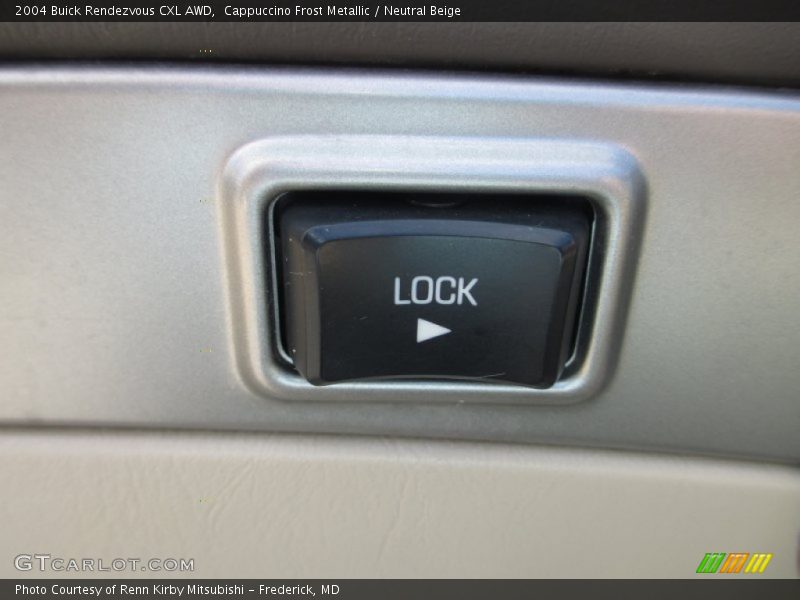 Cappuccino Frost Metallic / Neutral Beige 2004 Buick Rendezvous CXL AWD
