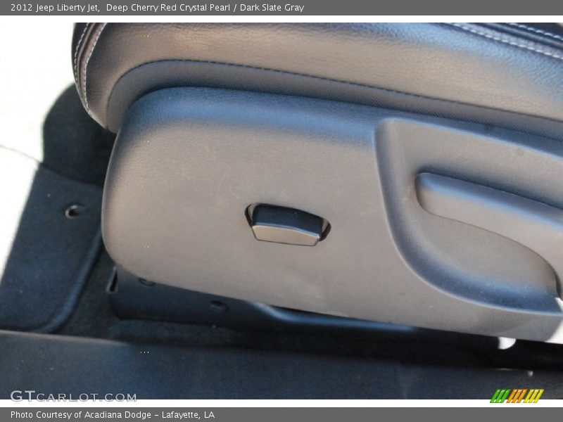 Deep Cherry Red Crystal Pearl / Dark Slate Gray 2012 Jeep Liberty Jet