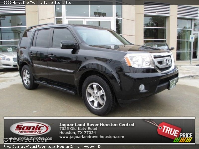 Formal Black / Black 2009 Honda Pilot Touring