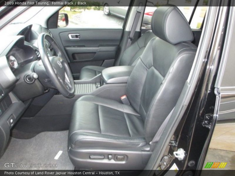Formal Black / Black 2009 Honda Pilot Touring