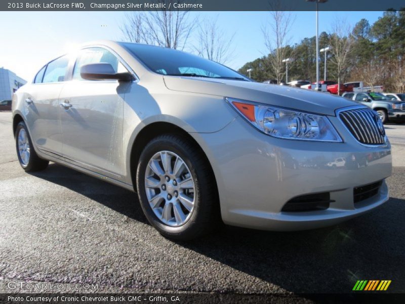 Champagne Silver Metallic / Cashmere 2013 Buick LaCrosse FWD
