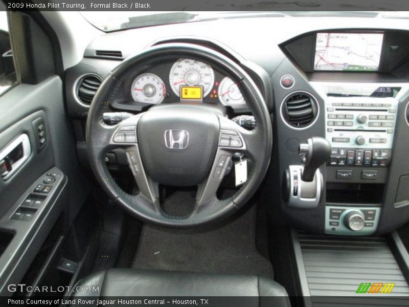 Formal Black / Black 2009 Honda Pilot Touring