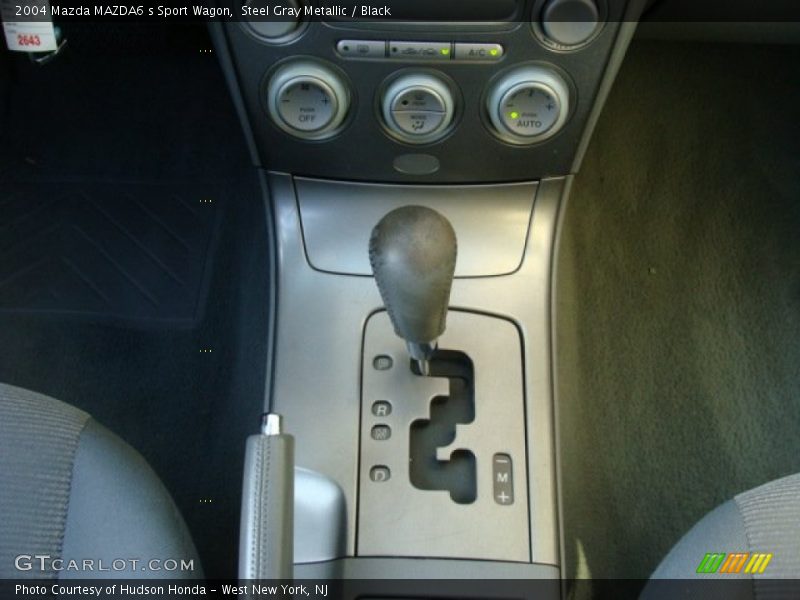 Steel Gray Metallic / Black 2004 Mazda MAZDA6 s Sport Wagon