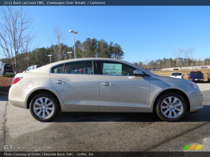Champagne Silver Metallic / Cashmere 2013 Buick LaCrosse FWD