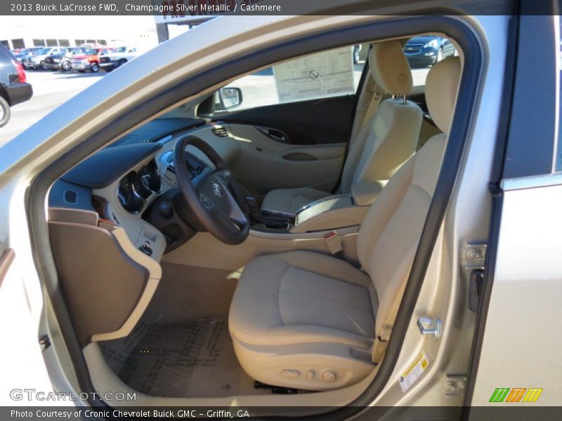 Champagne Silver Metallic / Cashmere 2013 Buick LaCrosse FWD