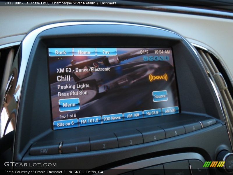 Champagne Silver Metallic / Cashmere 2013 Buick LaCrosse FWD