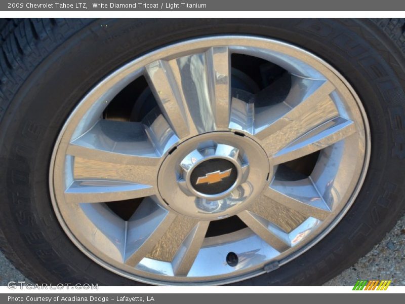 White Diamond Tricoat / Light Titanium 2009 Chevrolet Tahoe LTZ