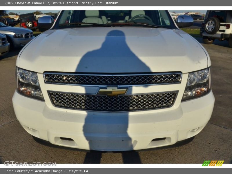 White Diamond Tricoat / Light Titanium 2009 Chevrolet Tahoe LTZ