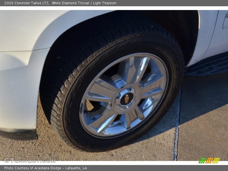 White Diamond Tricoat / Light Titanium 2009 Chevrolet Tahoe LTZ