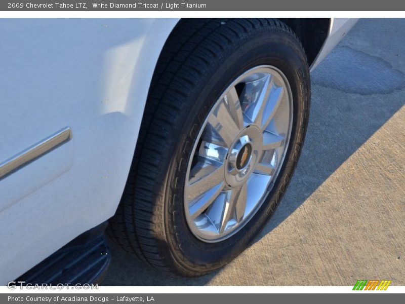 White Diamond Tricoat / Light Titanium 2009 Chevrolet Tahoe LTZ