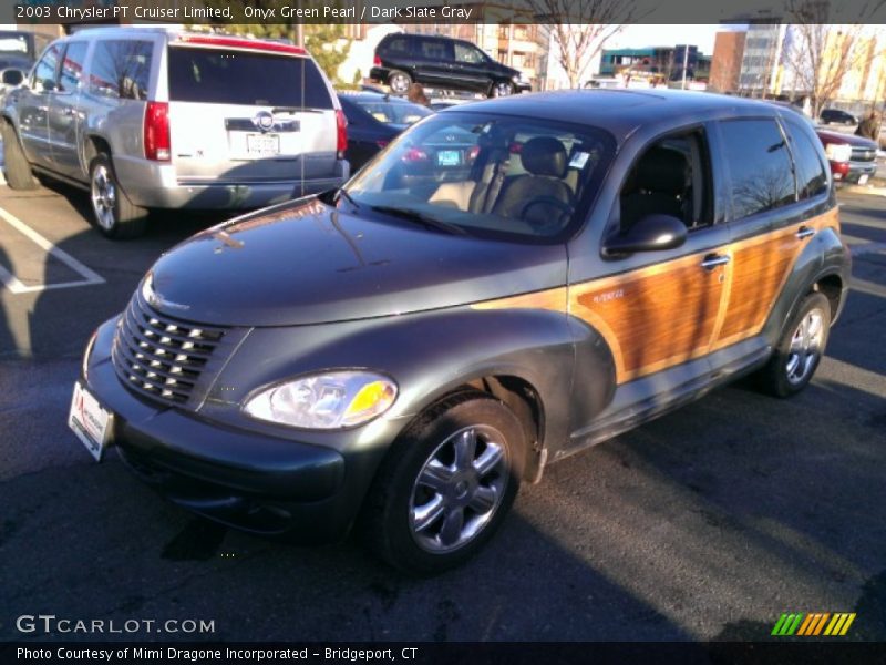 Onyx Green Pearl / Dark Slate Gray 2003 Chrysler PT Cruiser Limited