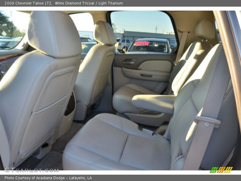 White Diamond Tricoat / Light Titanium 2009 Chevrolet Tahoe LTZ