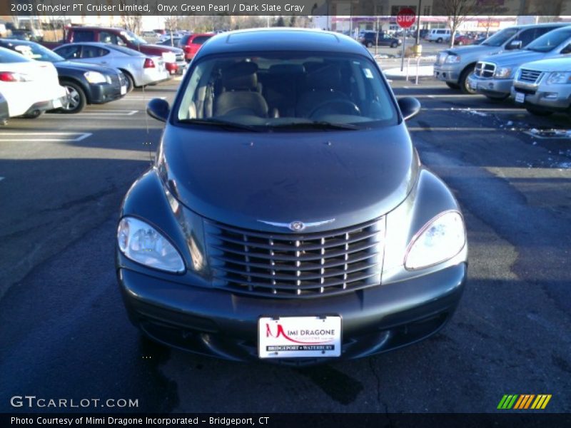 Onyx Green Pearl / Dark Slate Gray 2003 Chrysler PT Cruiser Limited