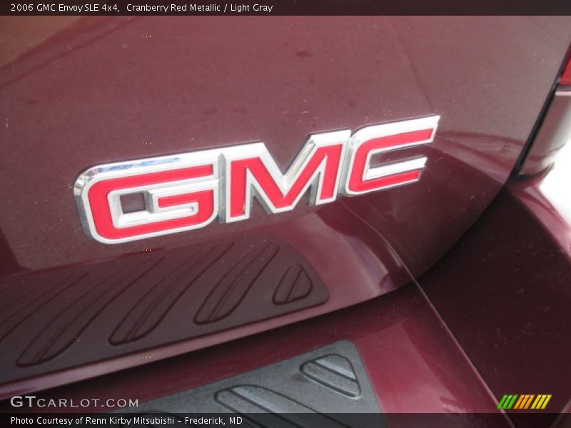 Cranberry Red Metallic / Light Gray 2006 GMC Envoy SLE 4x4
