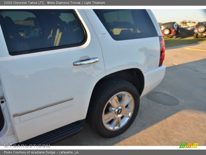 White Diamond Tricoat / Light Titanium 2009 Chevrolet Tahoe LTZ