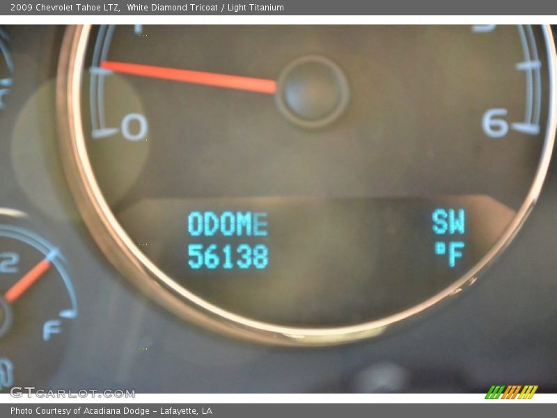 White Diamond Tricoat / Light Titanium 2009 Chevrolet Tahoe LTZ