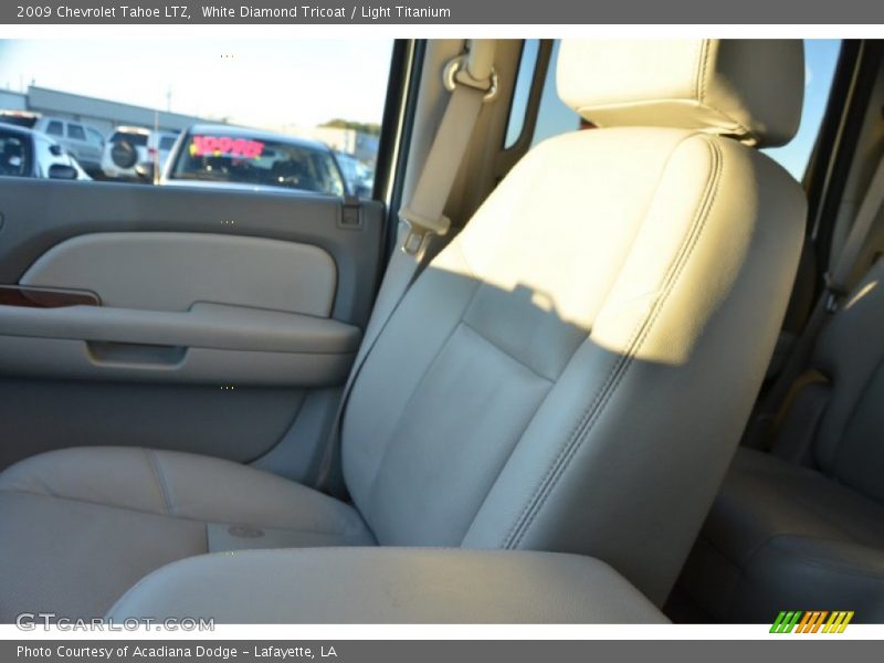 White Diamond Tricoat / Light Titanium 2009 Chevrolet Tahoe LTZ
