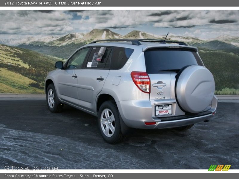 Classic Silver Metallic / Ash 2012 Toyota RAV4 I4 4WD