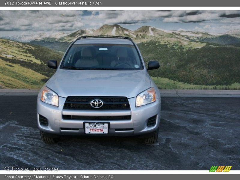 Classic Silver Metallic / Ash 2012 Toyota RAV4 I4 4WD