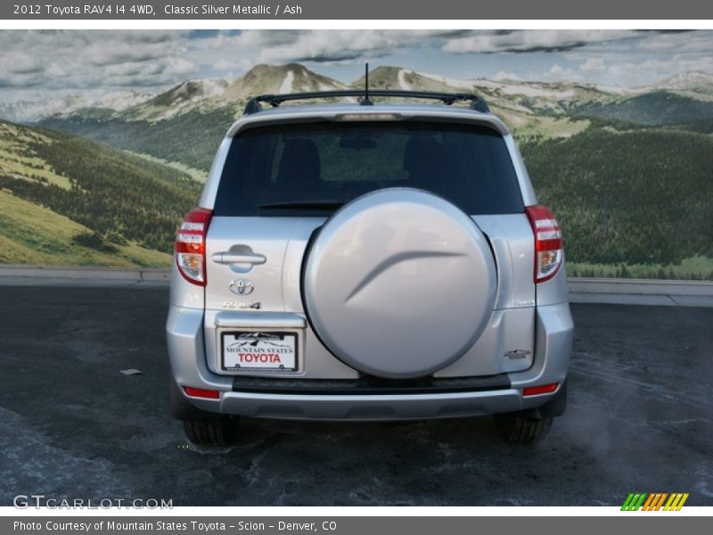 Classic Silver Metallic / Ash 2012 Toyota RAV4 I4 4WD