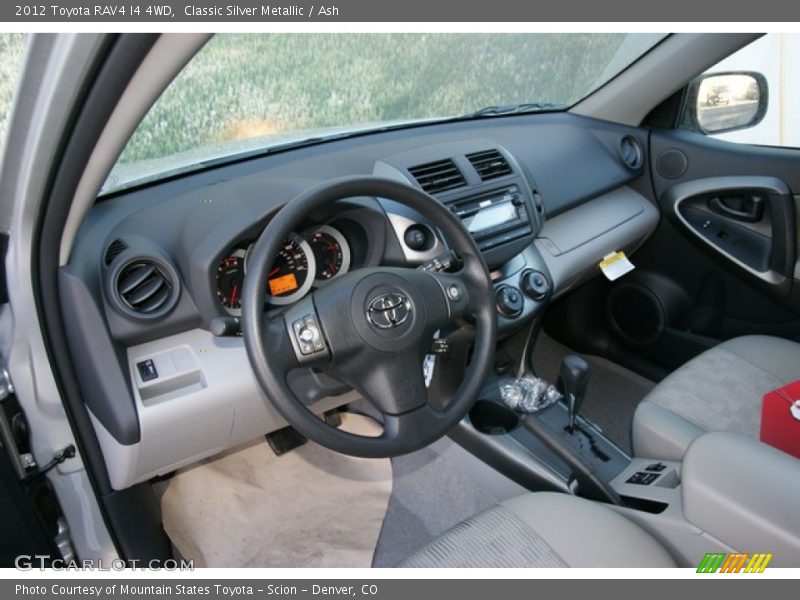 Classic Silver Metallic / Ash 2012 Toyota RAV4 I4 4WD