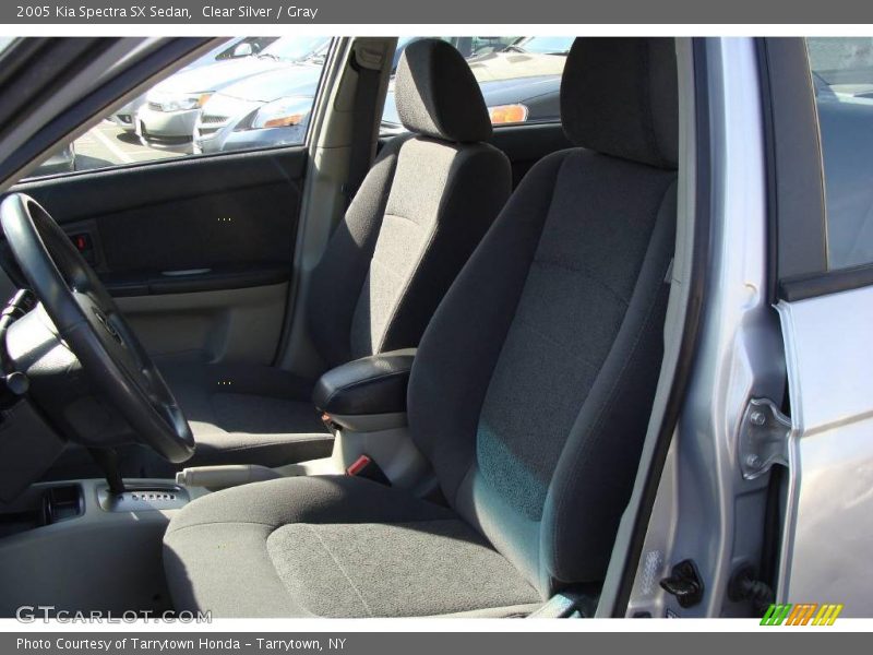 Clear Silver / Gray 2005 Kia Spectra SX Sedan