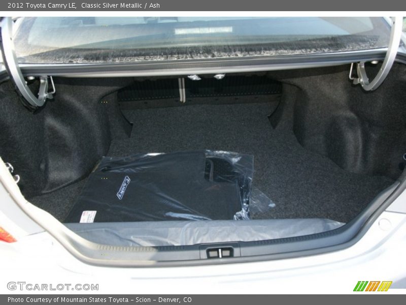 Classic Silver Metallic / Ash 2012 Toyota Camry LE