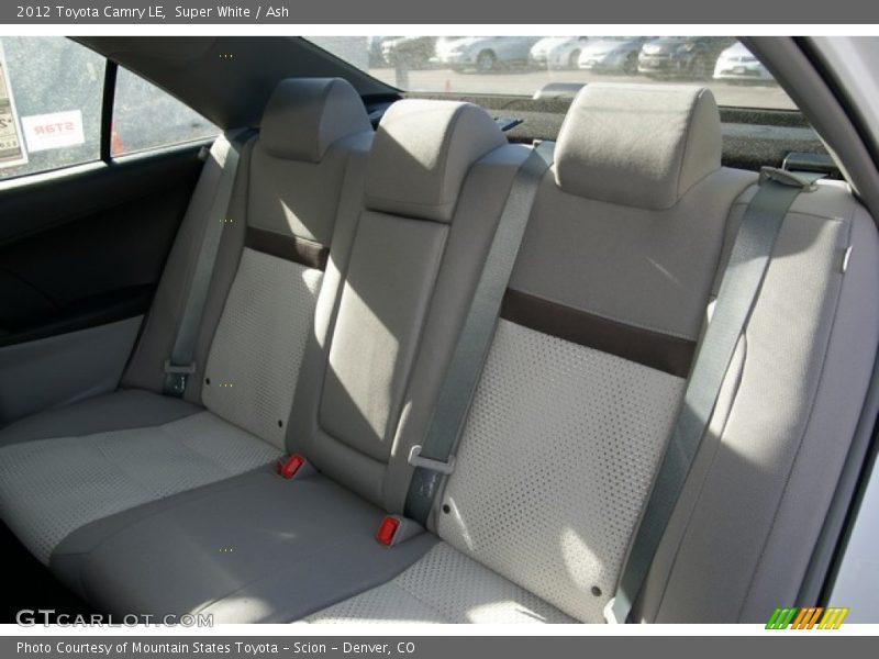 Super White / Ash 2012 Toyota Camry LE