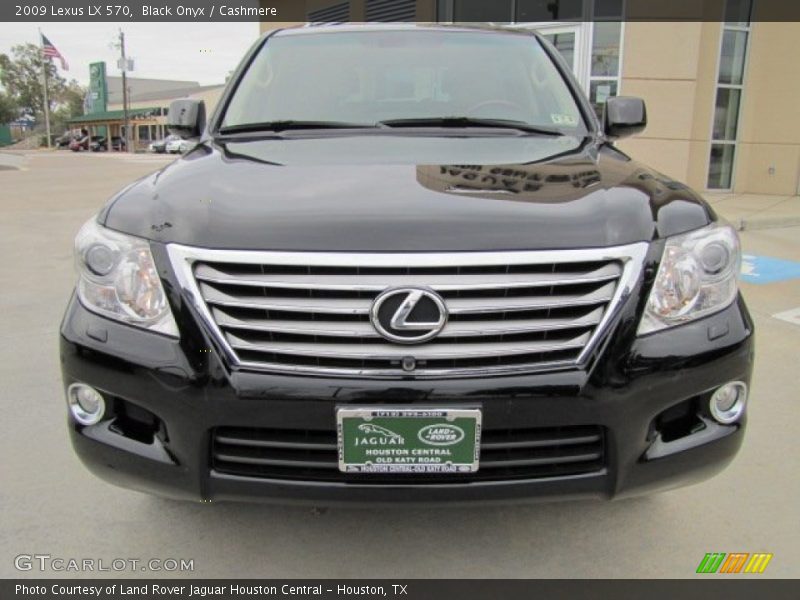 Black Onyx / Cashmere 2009 Lexus LX 570