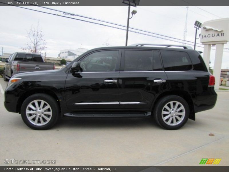 Black Onyx / Cashmere 2009 Lexus LX 570