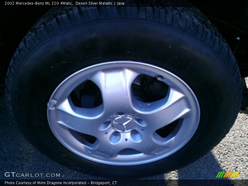 Desert Silver Metallic / Java 2002 Mercedes-Benz ML 320 4Matic