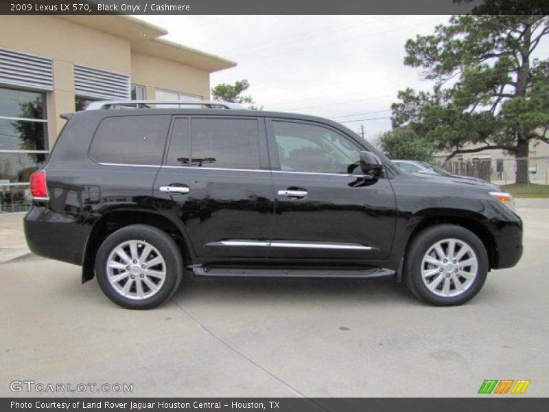 Black Onyx / Cashmere 2009 Lexus LX 570