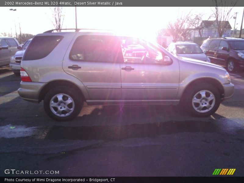 Desert Silver Metallic / Java 2002 Mercedes-Benz ML 320 4Matic