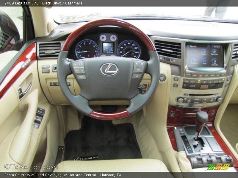 Black Onyx / Cashmere 2009 Lexus LX 570