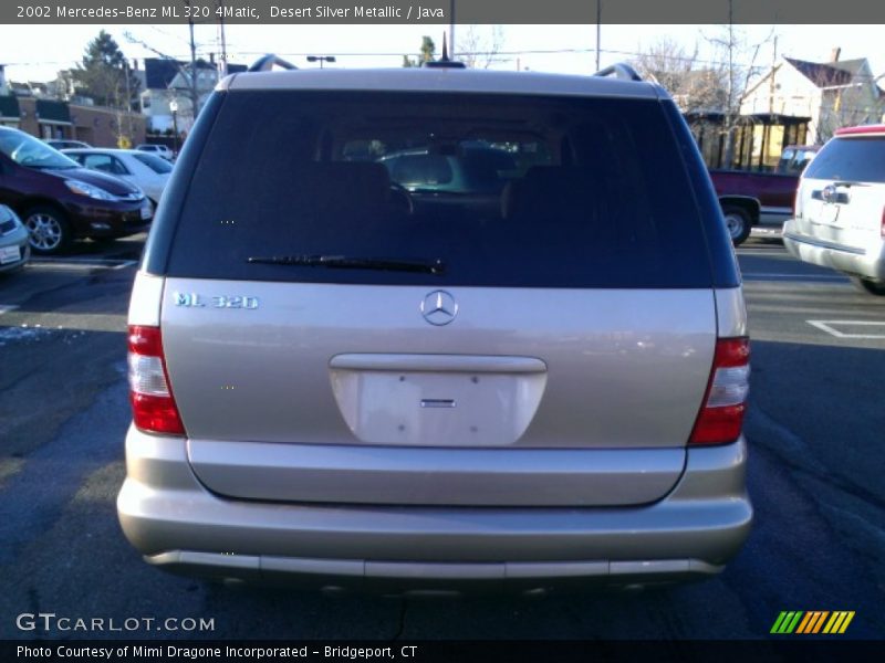 Desert Silver Metallic / Java 2002 Mercedes-Benz ML 320 4Matic