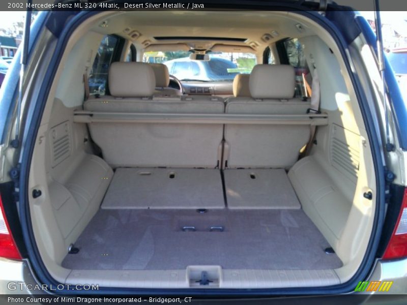Desert Silver Metallic / Java 2002 Mercedes-Benz ML 320 4Matic