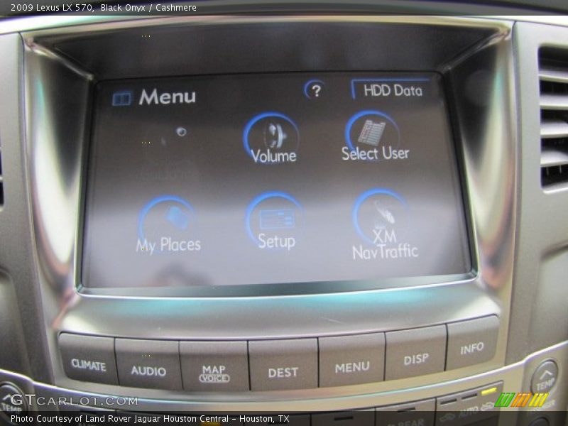 Black Onyx / Cashmere 2009 Lexus LX 570